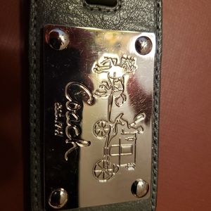 Coach Carriage hang tag